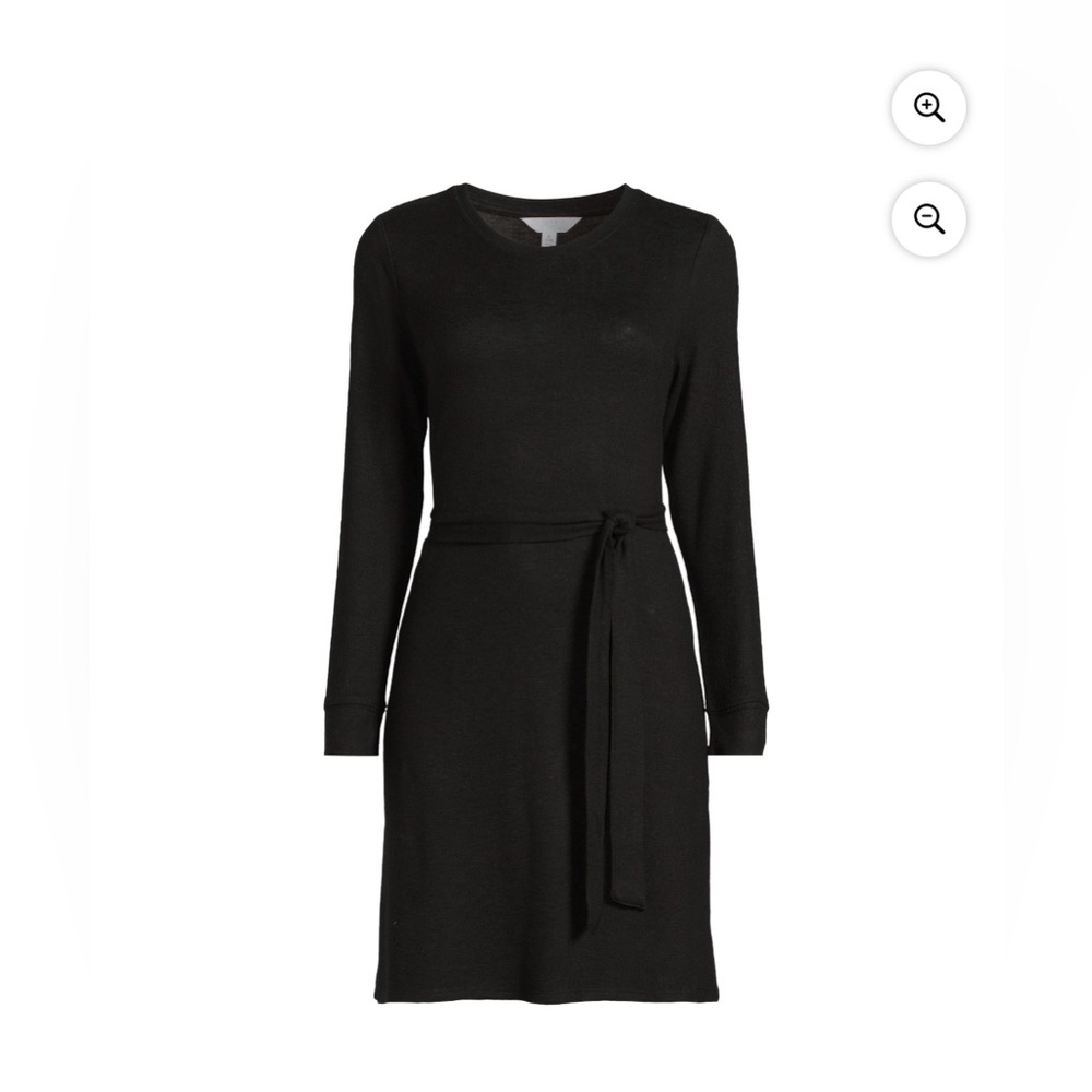 Closet staple! Lightweight black sweater dress size XL
